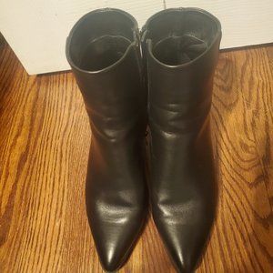 Madden Girl Dafni leather pointy toe boots
